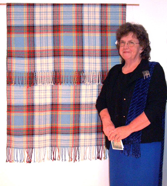 Verna MacMillan creator of the Inverness Tartan